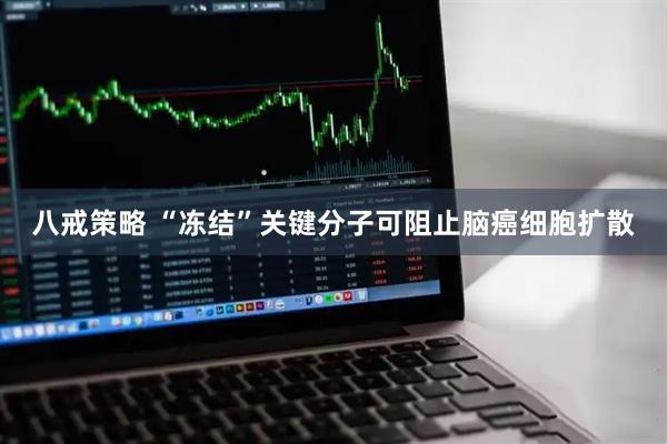 八戒策略 “冻结”关键分子可阻止脑癌细胞扩散
